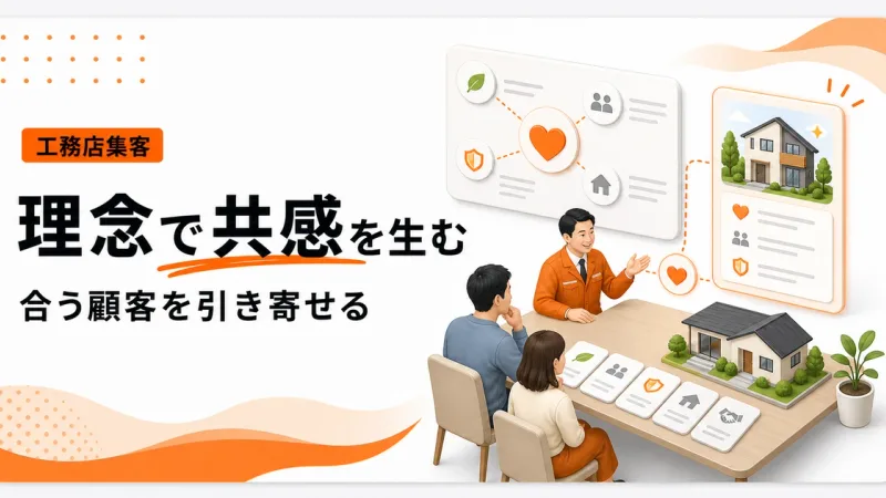 工務店の理念共感集客は合う顧客を引き寄せる