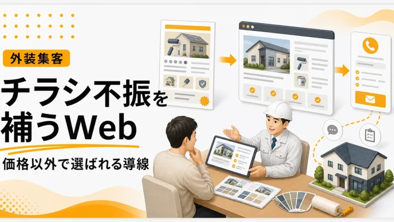 外壁塗装チラシ当たらないは価格以外で選ばれる判断材料から見直す