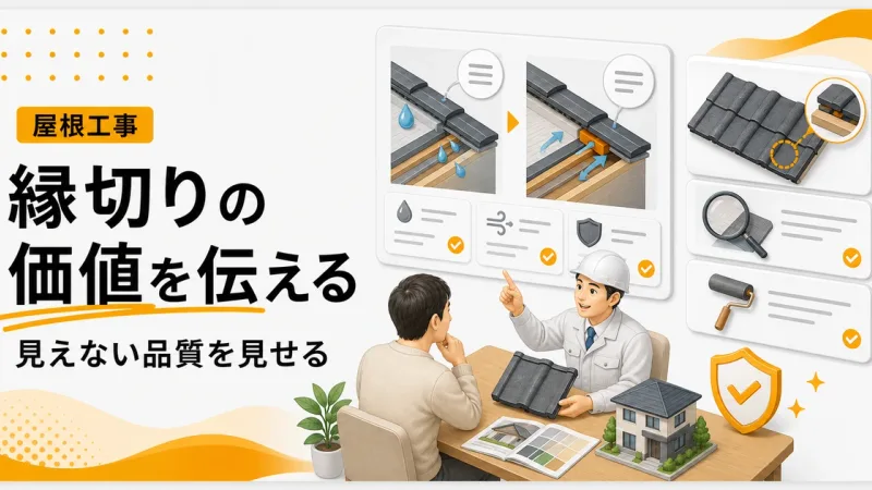 外壁塗装縁切りタスペーサー伝え方Webは価格以外で選ばれる判断材料から見直す