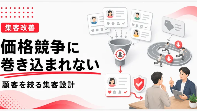 中小企業が価格競争に巻き込まれない鍵は顧客を絞ること